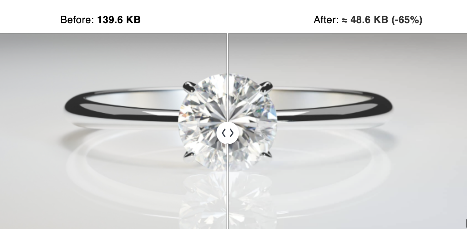 Compression not working for luxury goods